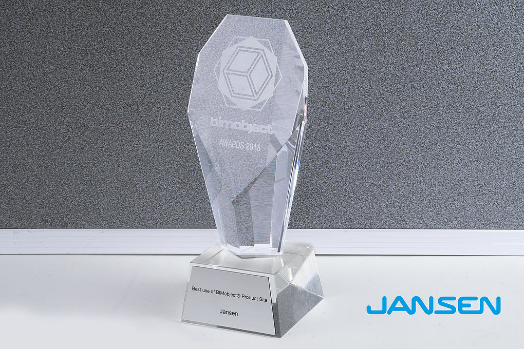 Jansen wins BIMobject Award 2018