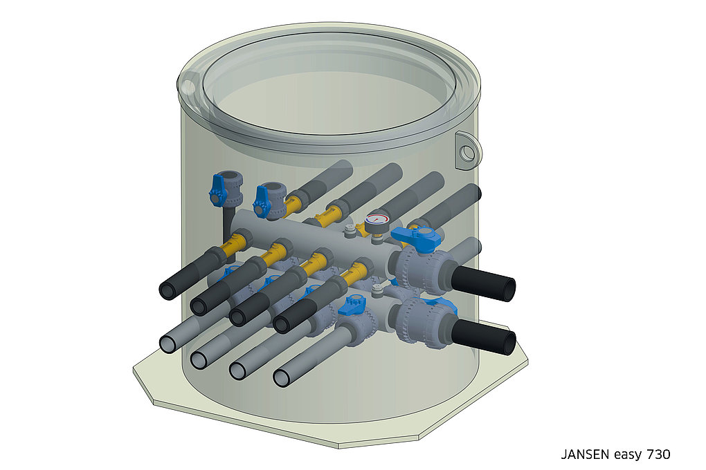 JANSEN easy manifold chambers