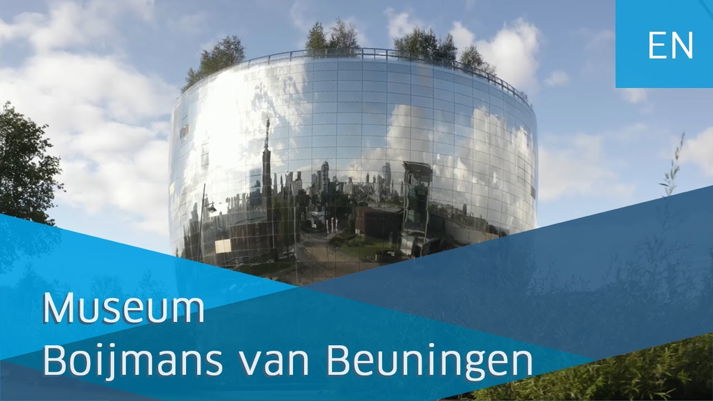 Viewable storage area of Museum Boijmans van Beuningen, Rotterdam art – fully mirrored