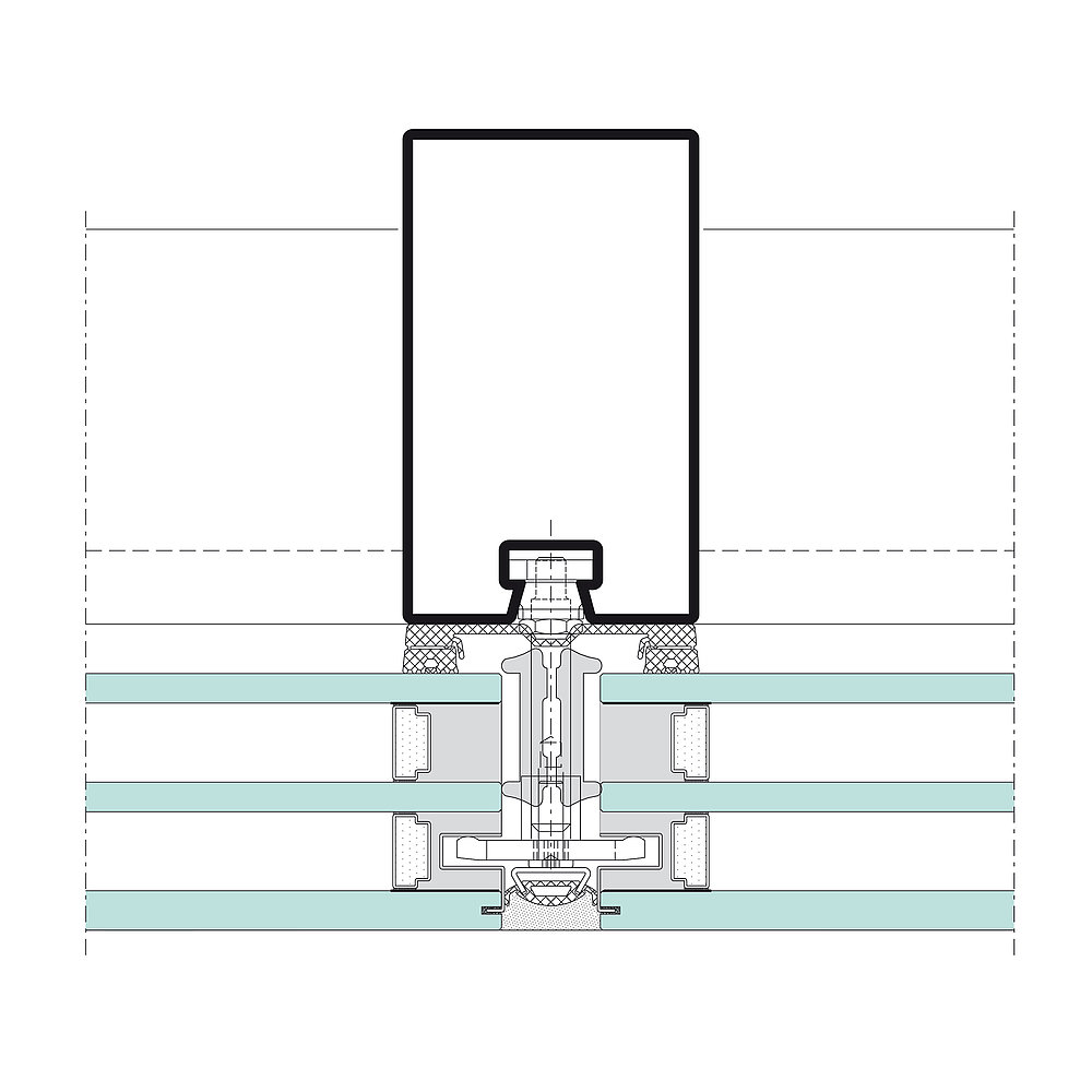 VISS SG Facade - All-glass Facade In Structural Glazing Design: Jansen