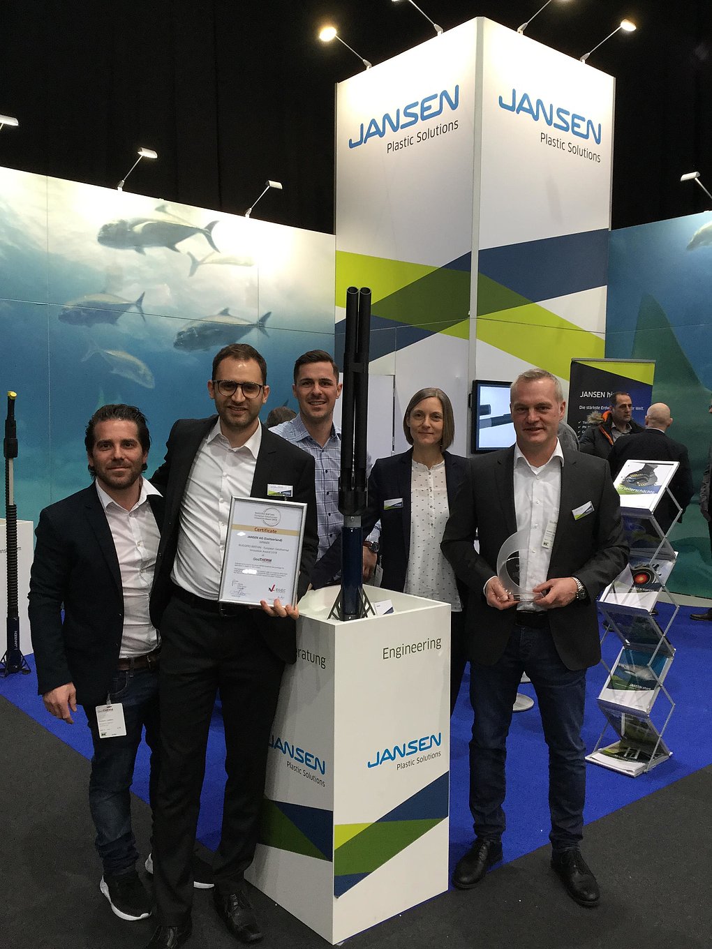 Jansen wins the European Geothermal Innovation Award